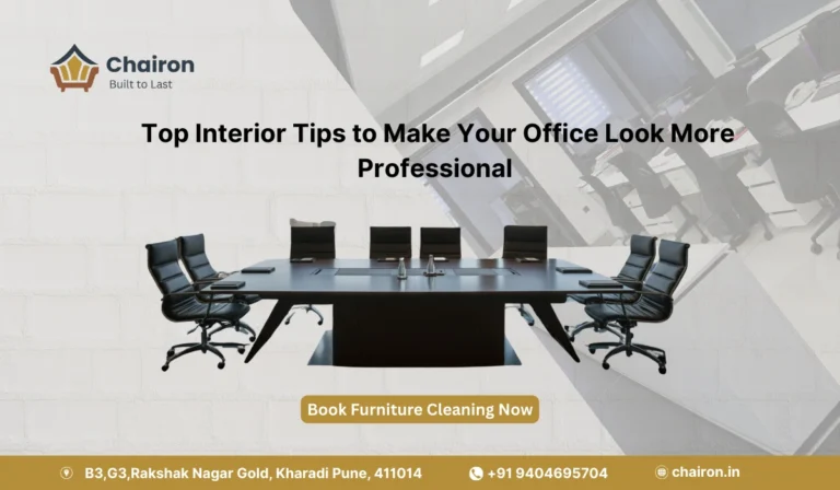 Top Interior Tips to Make Your Office Look More Professional